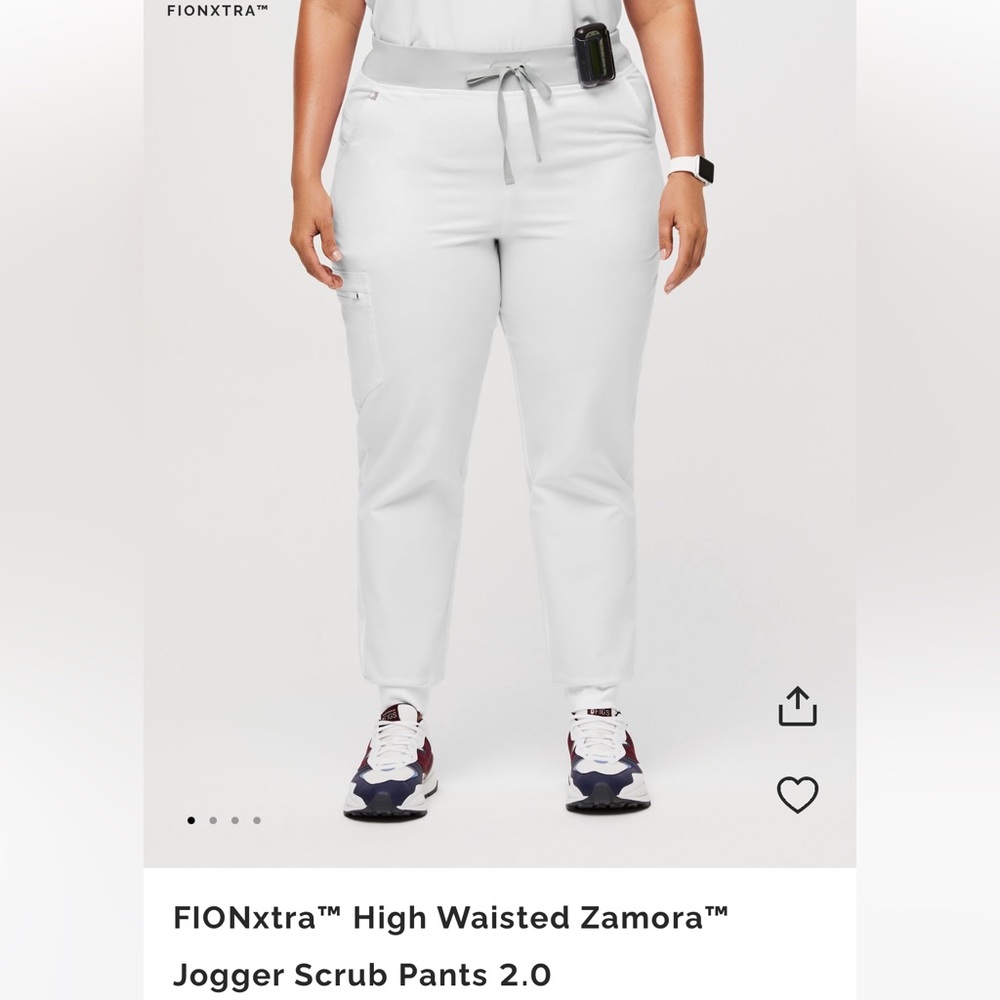 MEDIUM HIGH WAISTED ZAMORA OPTIC WHITE